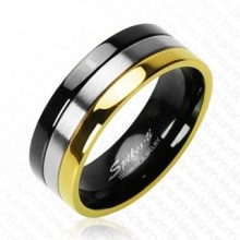 Bague homme titane Triade