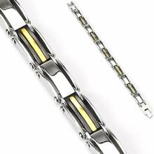 Bracelet homme acier �l�gance