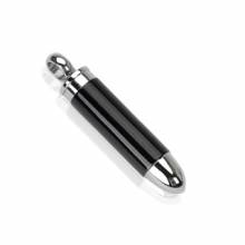 Pendentif homme acier balle bicolore