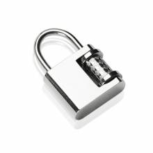 Pendentif homme acier cadenas