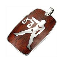 Pendentif homme signe astrologique Balance