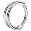 Double anneau Titane � charni�re clicker (l�vre, nez, oreille...)