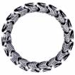 Bracelet homme en acier � gros maillons dragon