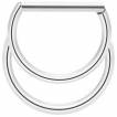 Anneau charni�re Titane en forme de lettre D doubl�e