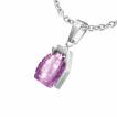 Pendentif homme acier grenade color�e