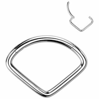 Anneau charni�re Titane en forme de chevron