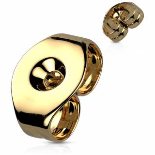 Attache papillon en Titane dor� grade 12 pour tige 8mm