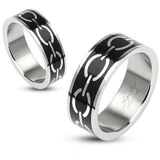 Bague de couple acier black links