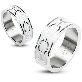 Bague de couple acier White links