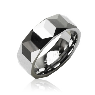 Bague homme tungstene Fallacy