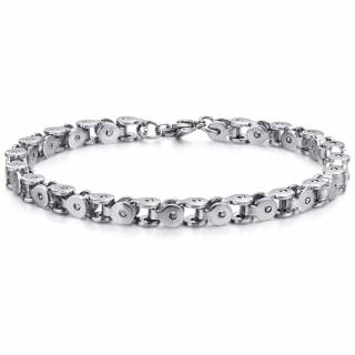 Bracelet fine chaine de v�lo en acier