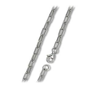 Cha�ne homme acier � maille rectangle