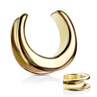 Ecarteur oreille saddle acier dor� en forme de U