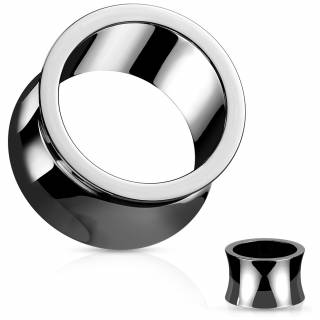 Ecarteur tunnel �pais �vas� Noir en acier