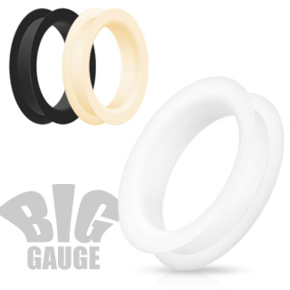 Ecarteur tunnel gros diam�tre en silicone ultra flexible