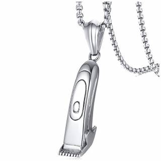 Pendentif en forme de tondeuse � cheveux / barbe