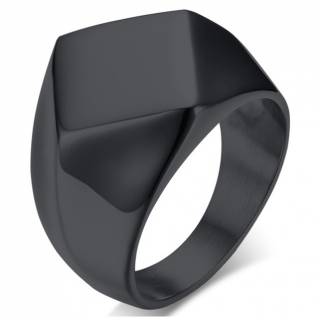 Chevali�re homme acier Black Diamond Design