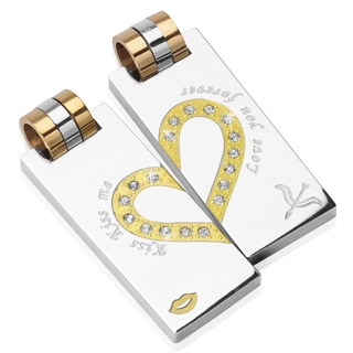 Paire de pendentifs d�claration