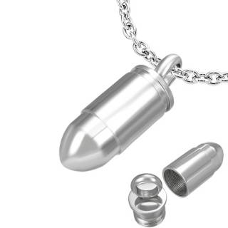Pendentif homme acier balle d�vissable