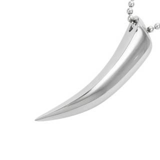 Pendentif homme corne d'acier