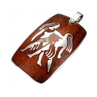 Pendentif homme signe astrologique G�meaux