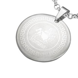 Pendentif m�daillon astrologique Sagittaire