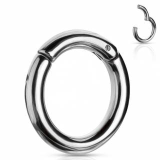 Piercing anneau �carteur inox � segment clips