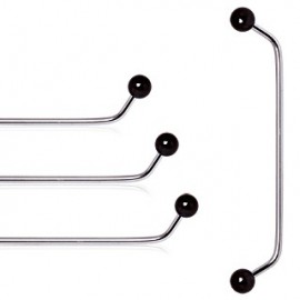 Piercing industriel et surface en acier � boules noires