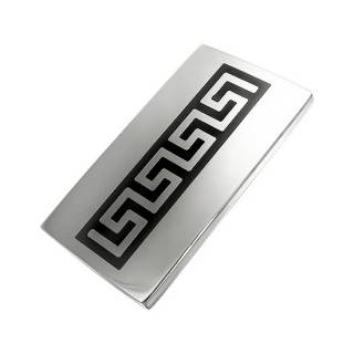 Pince � billets acier � vagues noires stylis�es